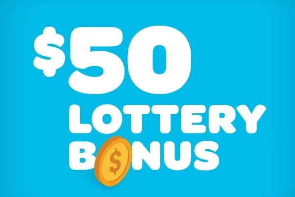 $50 Lottery Sign Up Bonus