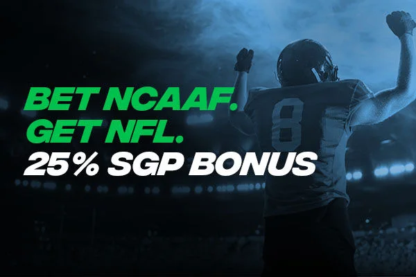 NCAAF 25% SGP Bonus