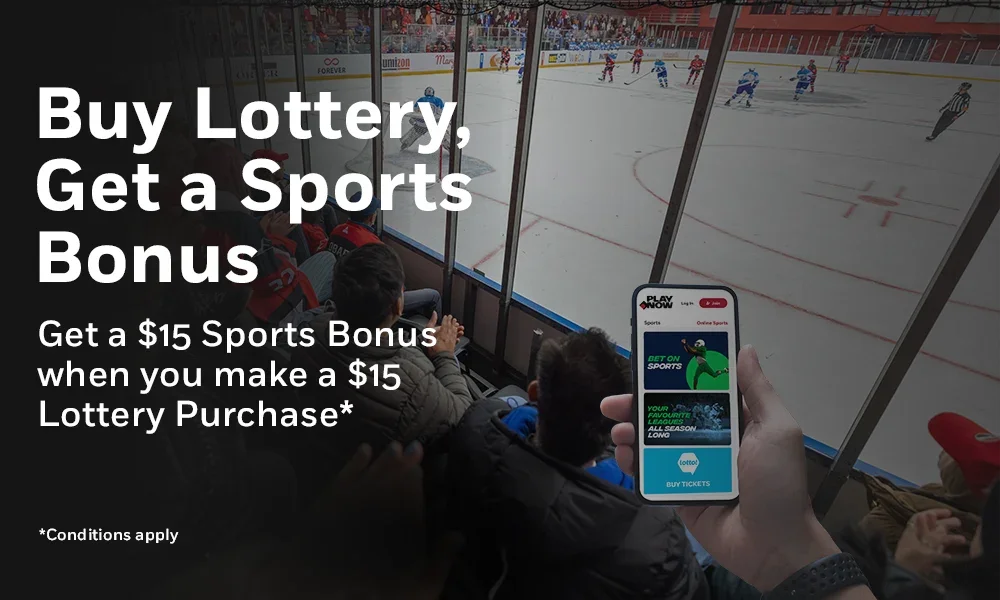 Buy LOTTO 6/49, Get a $15 Sports Bonus