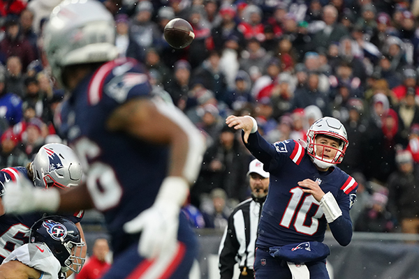 Red-hot New England Patriots are road underdogs versus Buffalo Bills