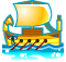 Egyptian boat symbol