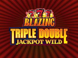 Blazing 777 Triple Double Jackpot Wild Logo