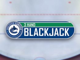 Canucks 3 Hand Blackjack Logo