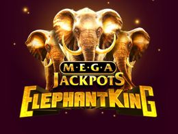 Megajackpots Elephant King Logo