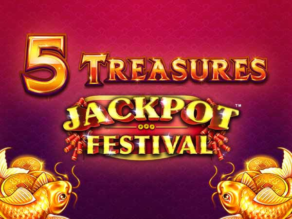 Jackpot Festival 5 Treasures Tile