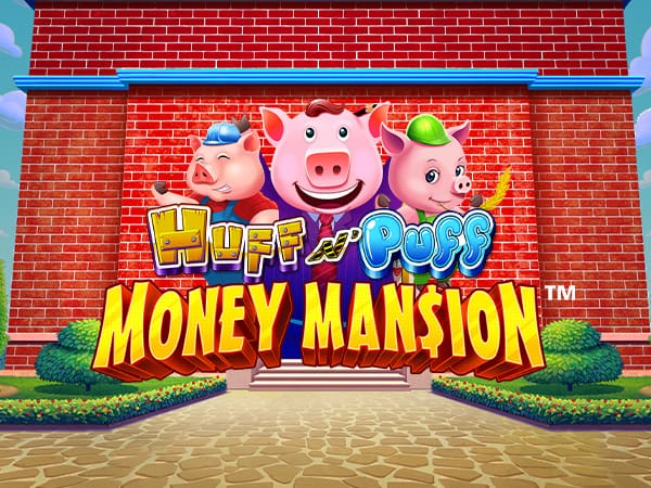 Huff N Puff Money Mansion Logo