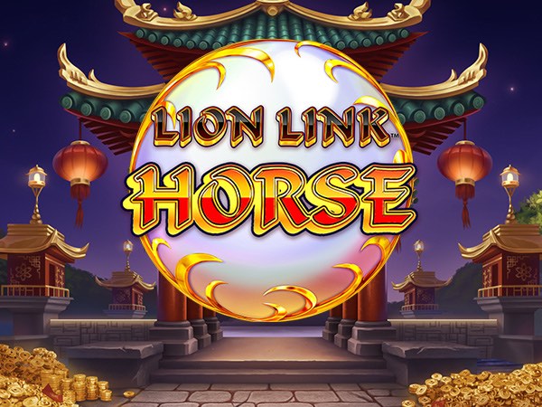 Lion Link Horse Logo