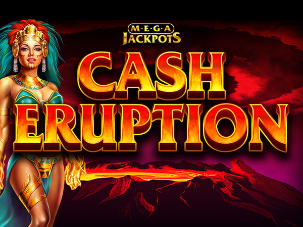 MegaJackpots Cash Eruption Logo