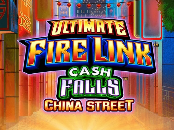Ultimate Fire Link Cash Falls- China Street Tile
