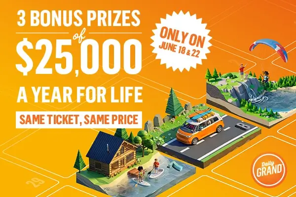 Daily Grand Bonus Draw