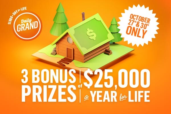 Daily Grand Bonus Draw