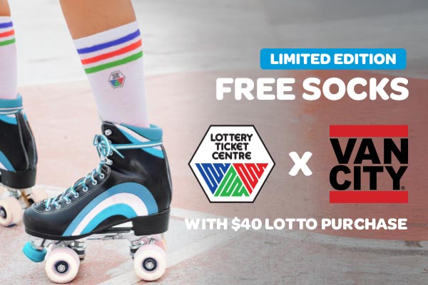 Limited Edition VANCITY x Lotto pair of socks