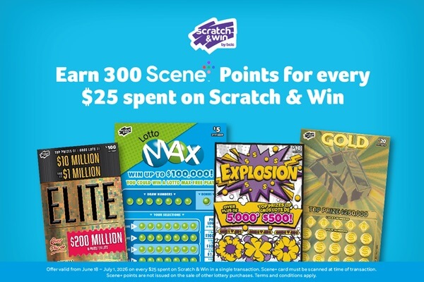 Sobeys Scene + Scratch & Win Promotion