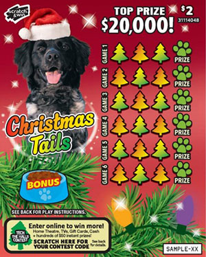 Christmas Tails Ticket