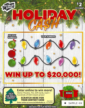 Holiday Cash Ticket