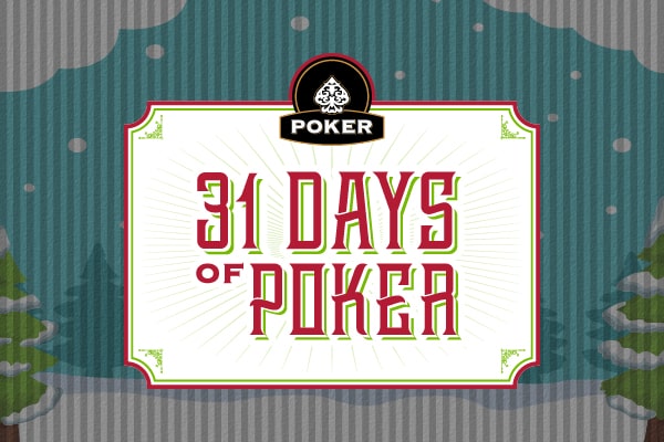 Poker Advent Calendar