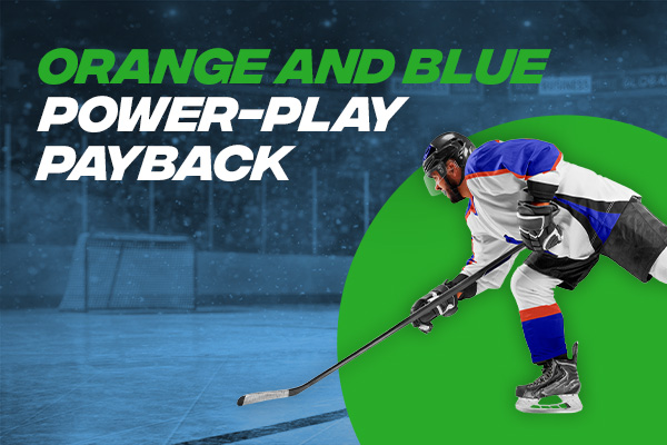 Orange and Blue Power-Play Payback